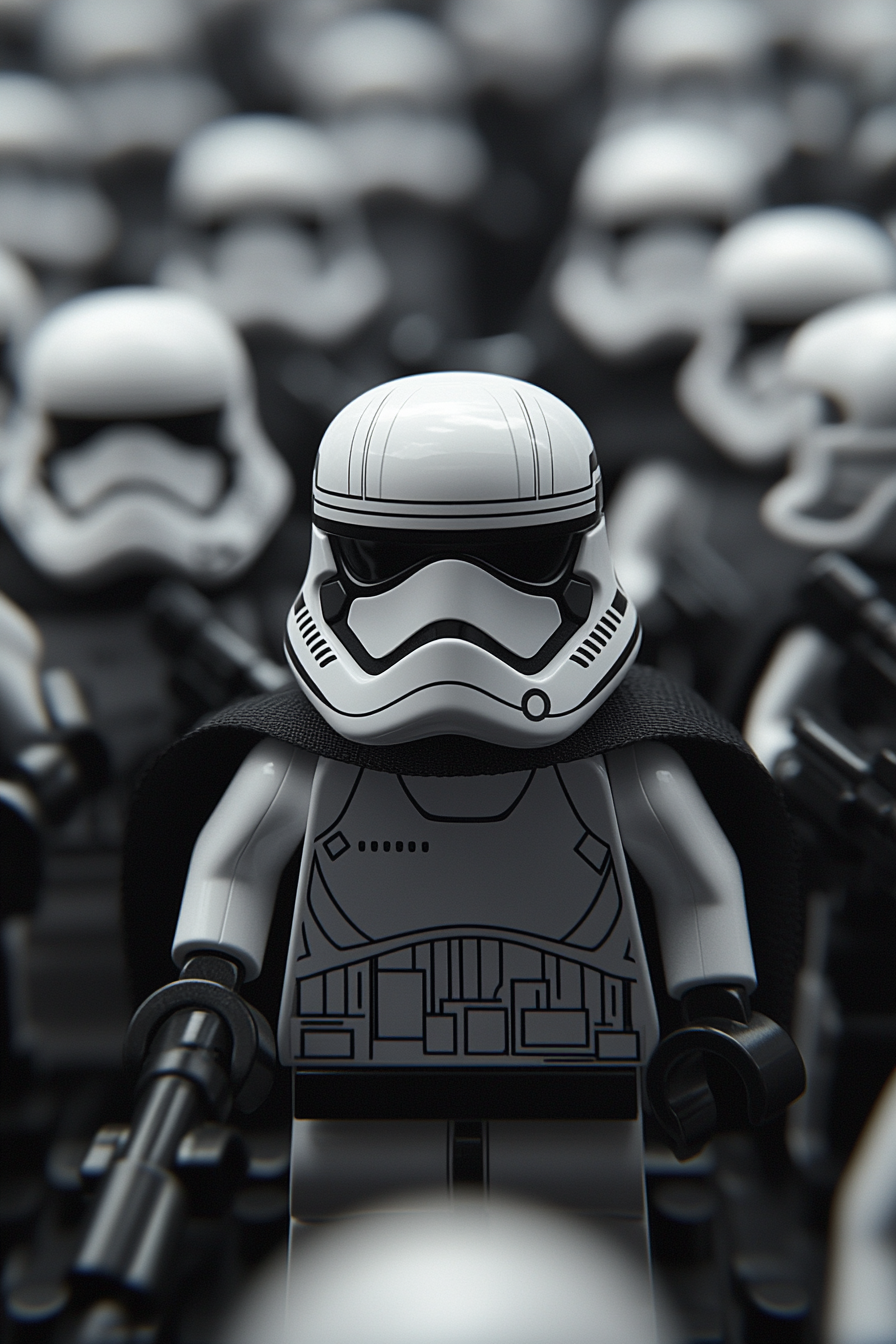 Army of modern troopers